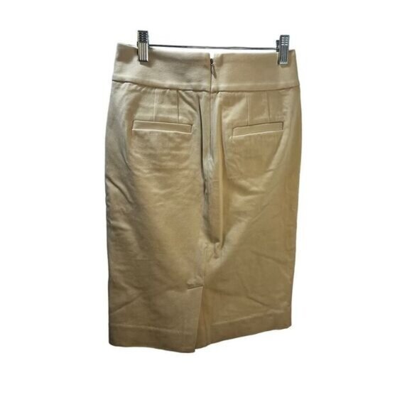 New Banana Republic Khaki Beige High Rise Skirt Size 0‎ - Picture 2 of 3